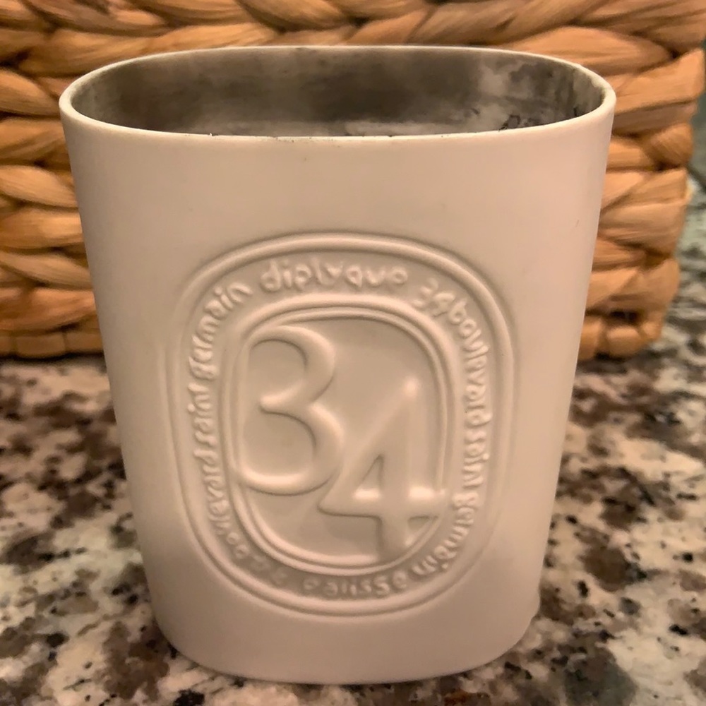 Empty Diptyque 34 Candle Jar